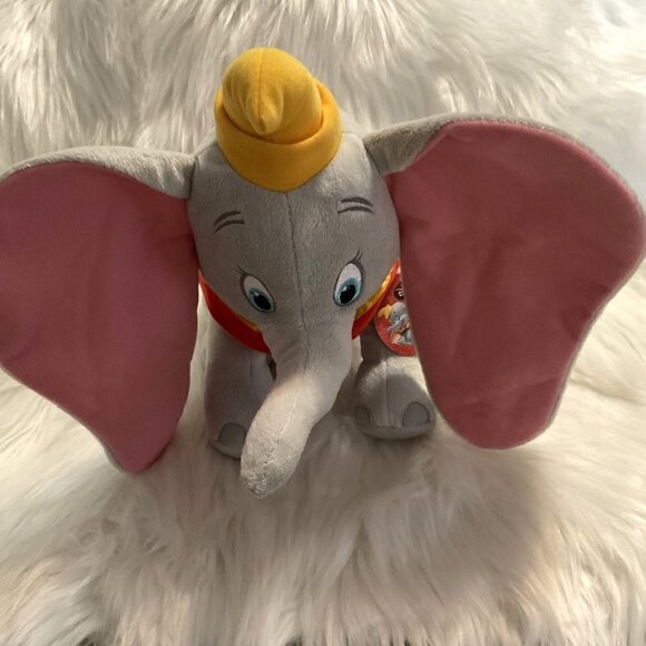 DISNEY DUMBO ELEPHANT PLUSH COLLECTABLE - Picture 6 of 14